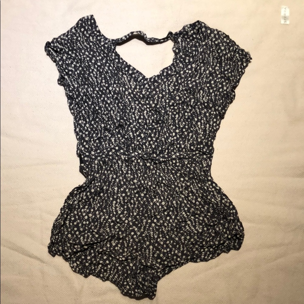 silence + noise romper